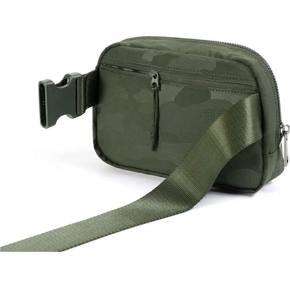Green Camo Fanny Pack  - Picture 3 of 4